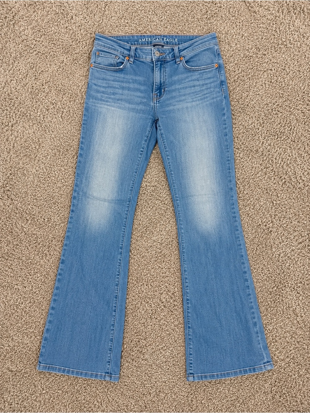 American Eagle Outfitters Light Wash Boot Cut Jeans
